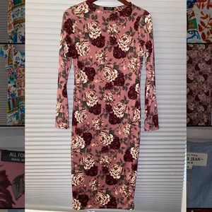 Floral Bodycon Dress